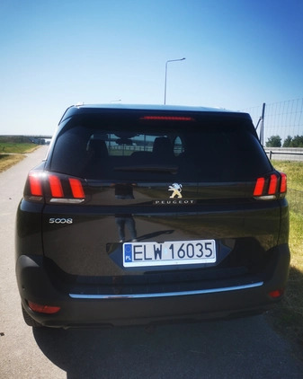 Peugeot 5008 cena 87500 przebieg: 165500, rok produkcji 2019 z Rzgów małe 326
